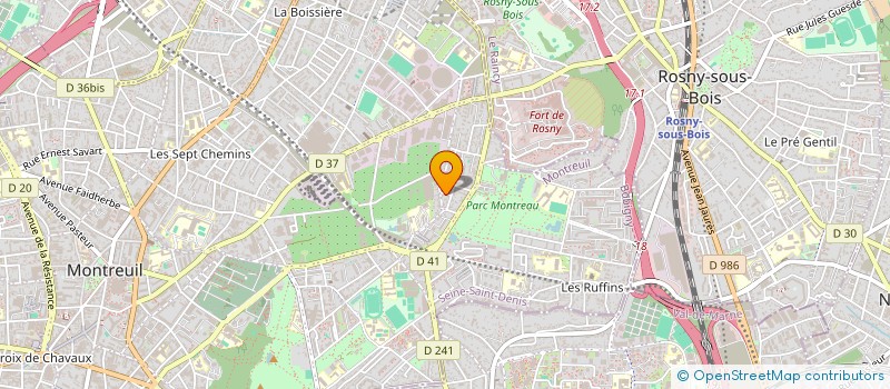 localisation de l'entreprise KLAZO à MONTREUIL