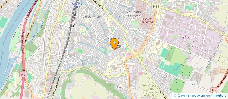 localisation de l'entreprise KLB à VALENCE