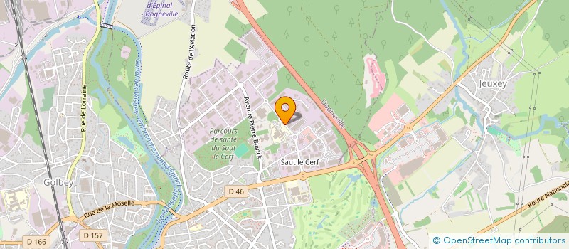 localisation de l'entreprise KLB à EPINAL