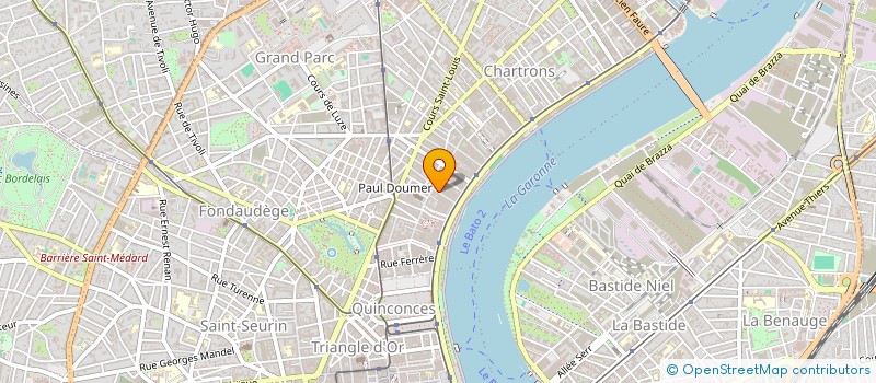 localisation de l'entreprise KLB  BORDEAUX