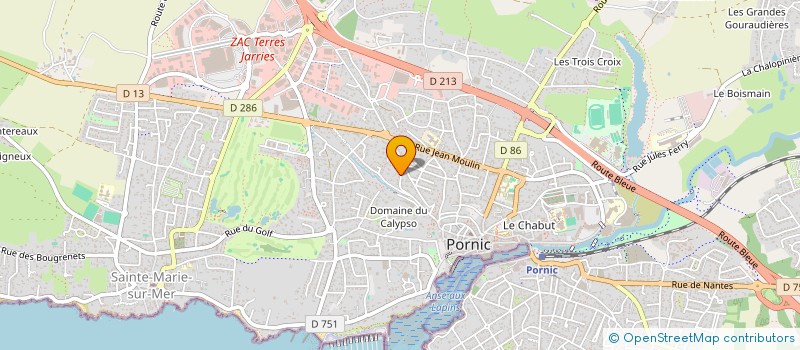 localisation de l'entreprise KLB ENERGIE  PORNIC