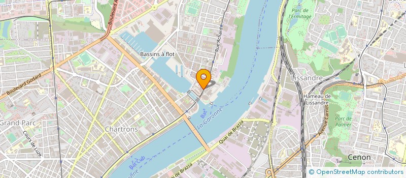 localisation de l'entreprise KLB PRODUCTION à BORDEAUX