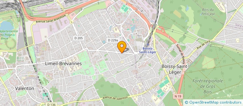 localisation de l'entreprise KLB RENOV à LIMEIL BREVANNES