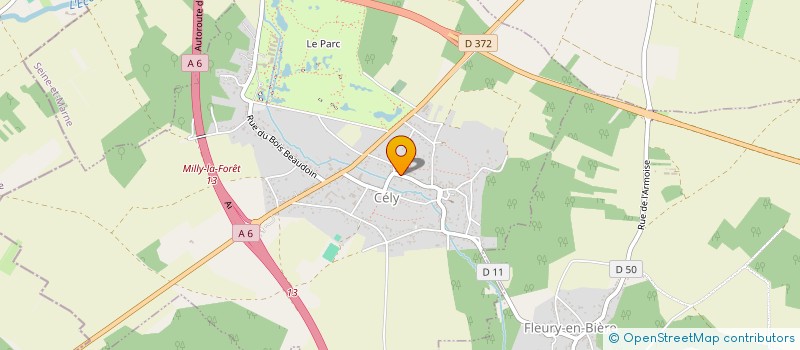 localisation de l'entreprise KLBR  CELY