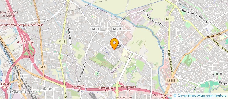 localisation de l'entreprise KLBS  GRENADE SUR GARONNE