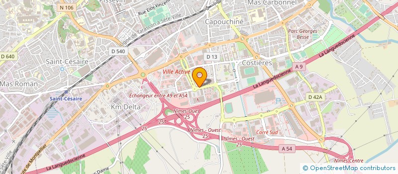 localisation de l'entreprise KLC à NIMES