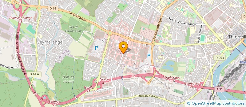 localisation de l'entreprise KLC à THIONVILLE