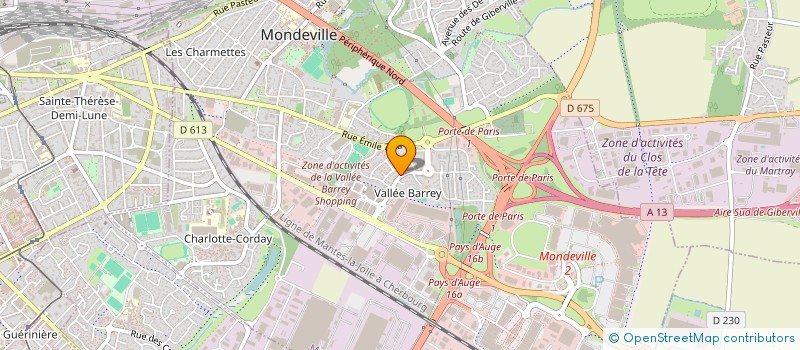 localisation de l'entreprise KLC  MONDEVILLE