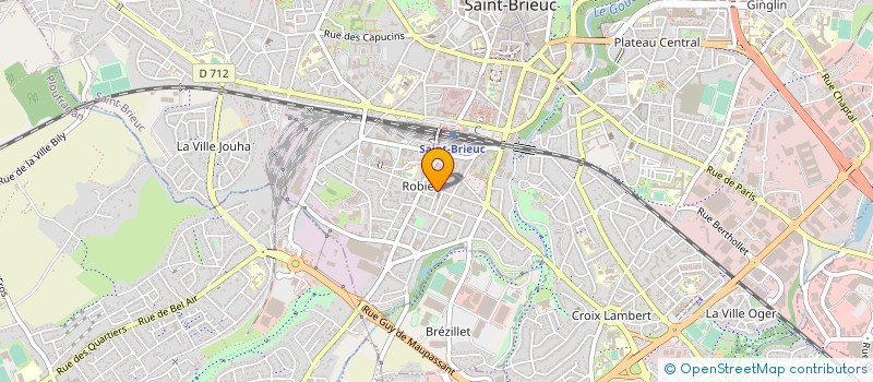 localisation de l'entreprise KLC COMMUNICATION à SAINT-BRIEUC