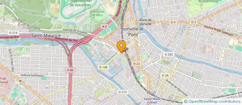 localisation de l'entreprise KLC MANAGEMENT à JOINVILLE-LE-PONT