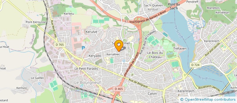 localisation de l'entreprise KLCE-IMMO  LORIENT