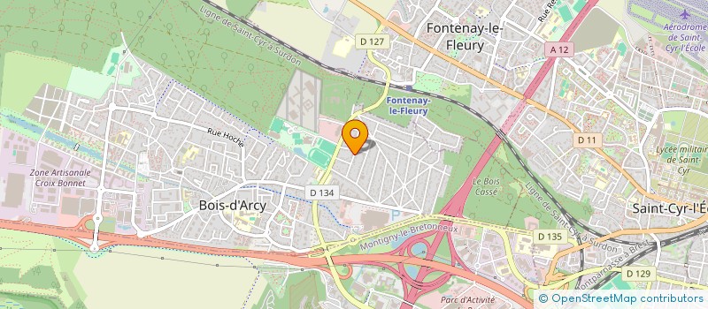 localisation de l'entreprise KLCL  BOIS D'ARCY