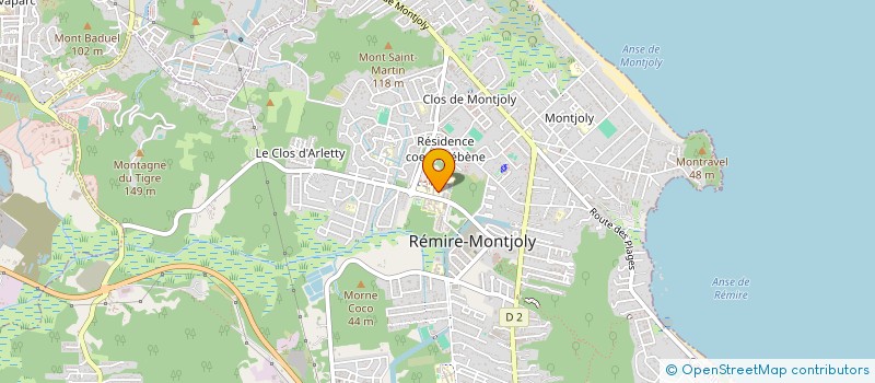 localisation de l'entreprise KLDEV  REMIRE MONTJOLY