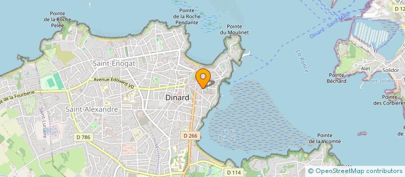 localisation de l'entreprise KLE  DINARD