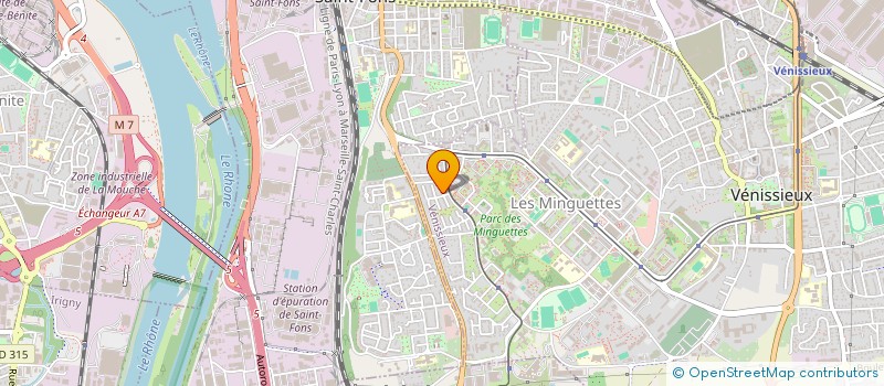 localisation de l'entreprise KLE-HOME 1  VENISSIEUX