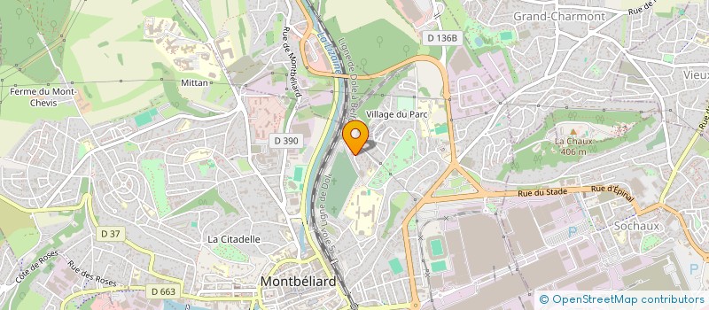 localisation de l'entreprise KLEA  MONTBELIARD