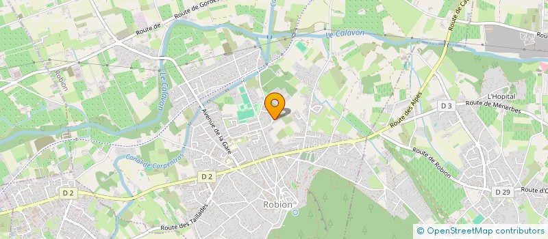 localisation de l'entreprise KLEA84  ROBION