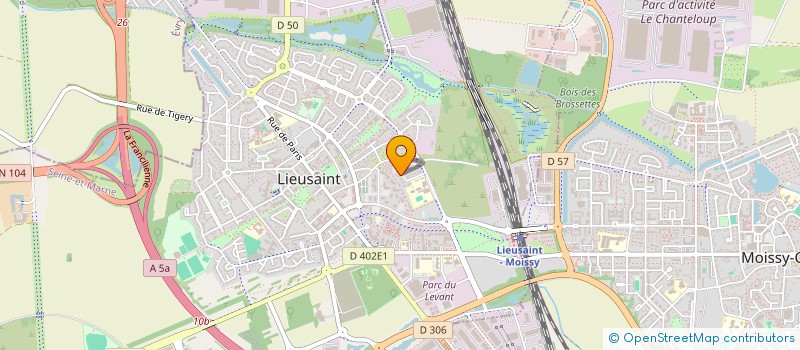 localisation de l'entreprise KLEAN - ONDA KABAMBA  LIEUSAINT