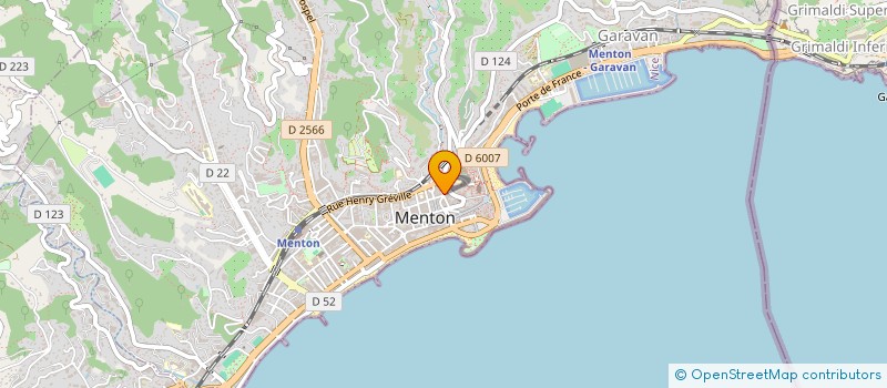 localisation de l'entreprise KLEAN PACK SERVICES à MENTON