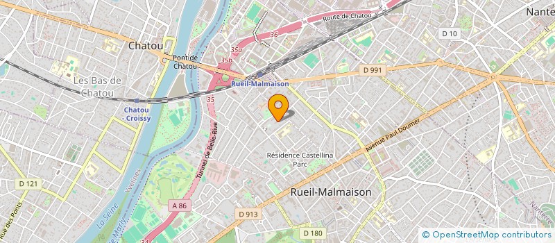 localisation de l'entreprise KLEBER  RUEIL-MALMAISON
