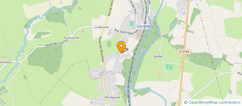 localisation de l'entreprise KLEBER COUVERTURE à VAUX