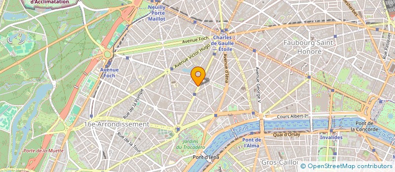 localisation de l'entreprise KLEBER IMMOBILIER  PARIS