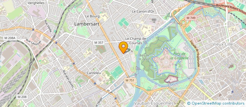 localisation de l'entreprise KLEBER INVEST à LAMBERSART