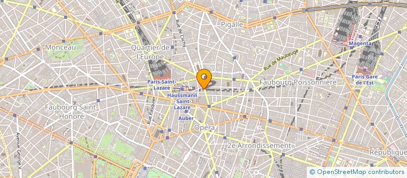 localisation de l'entreprise KLEBER INVESTISSEMENTS  PARIS