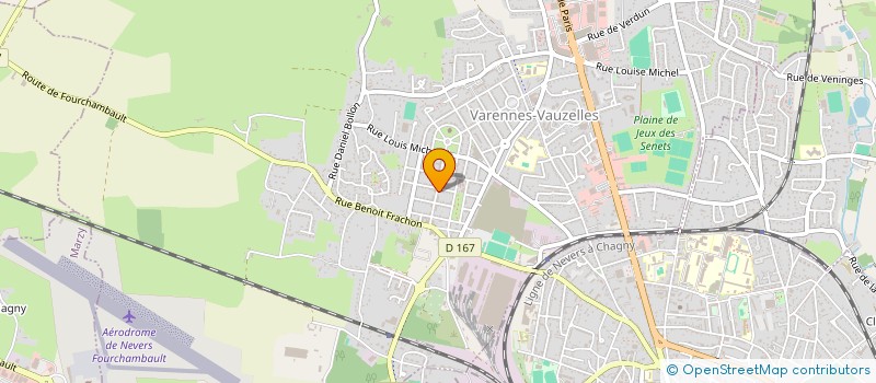 localisation de l'entreprise KLEBER MARTINE ET DEIMERLY MONIQUE à VARENNES-VAUZELLES