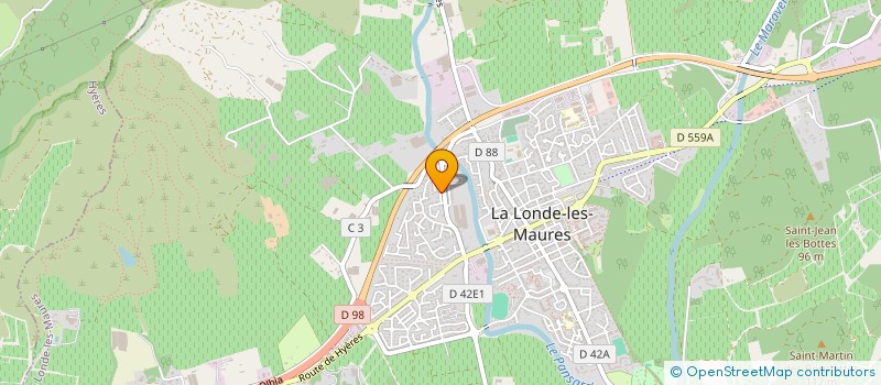 localisation de l'entreprise KLEBERMURA à LA LONDE-LES-MAURES