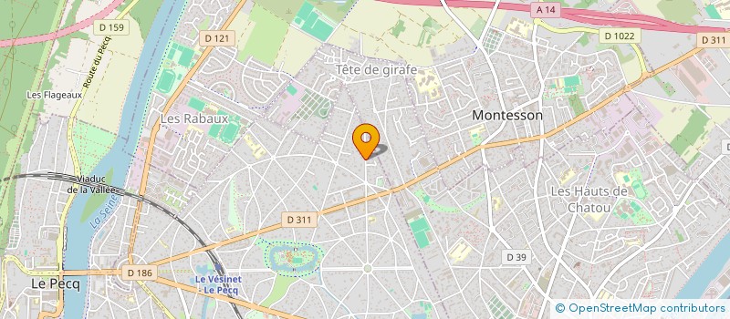 localisation de l'entreprise KLECHENES  LE VESINET