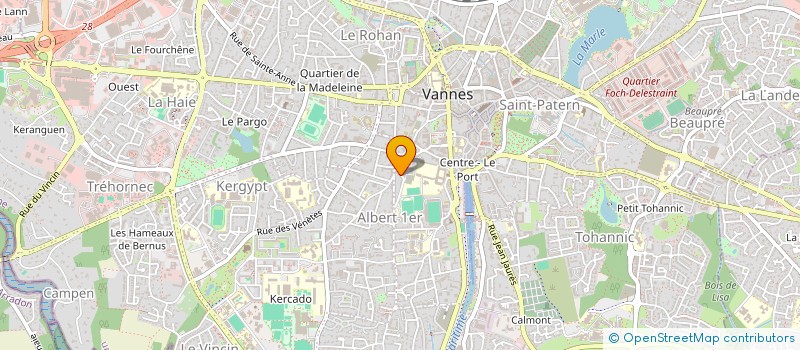 localisation de l'entreprise KLED à VANNES