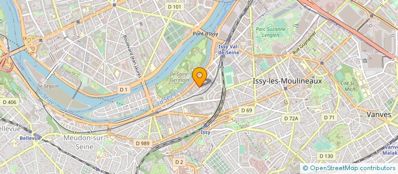 localisation de l'entreprise KLEE DATA SYSTEM SA à ISSY-LES-MOULINEAUX