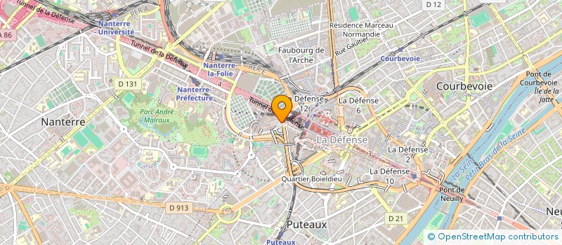 localisation de l'entreprise KLEEMANN ASCENCEURS à PUTEAUX