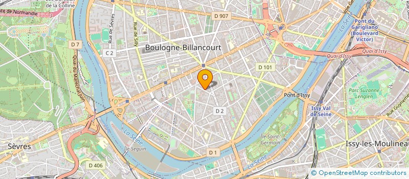 localisation de l'entreprise KLEETECH CONSULTING  BOULOGNE-BILLANCOURT