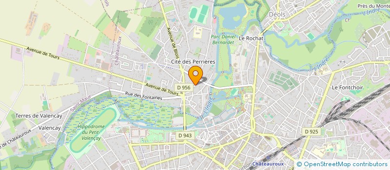 localisation de l'entreprise KLEEZY  CHATEAUROUX