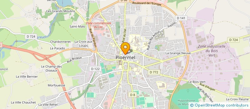 localisation de l'entreprise KLEG 56  PLOERMEL