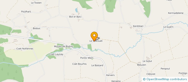 localisation de l'entreprise KLEGUIMMO  CLEGUEREC