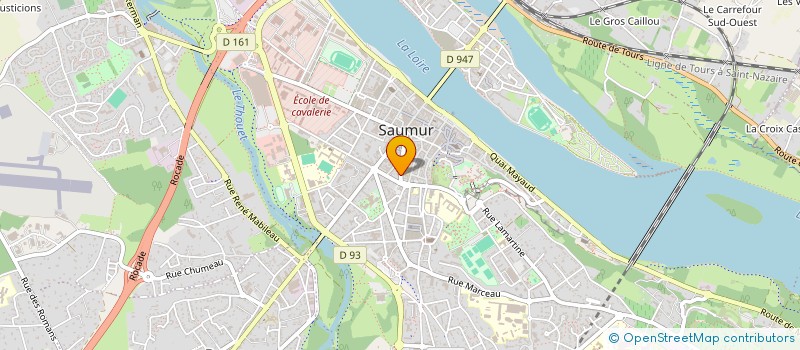 localisation de l'entreprise KLEIDI à SAUMUR