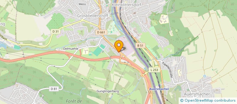 localisation de l'entreprise KLEIN  GROSBLIEDERSTROFF