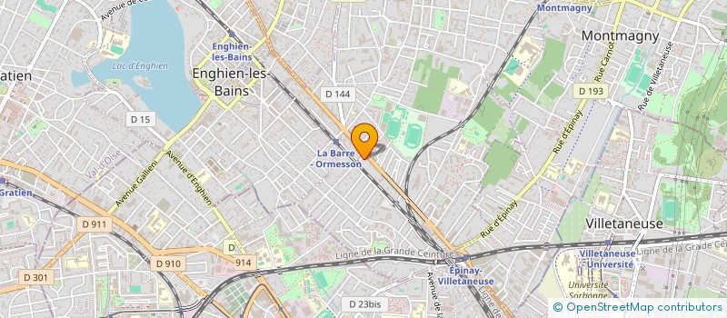 localisation de l'entreprise KLEIN à DEUIL-LA-BARRE