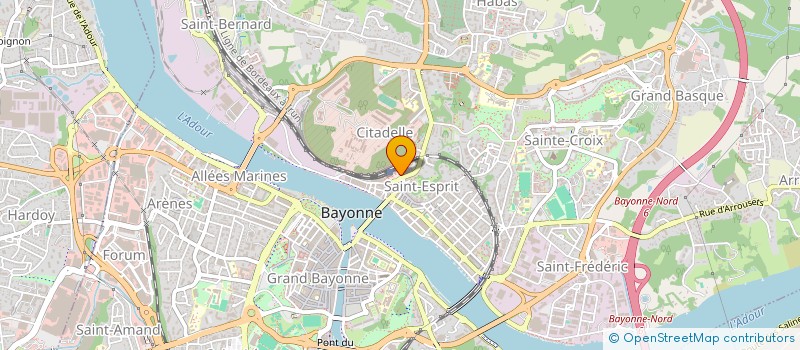 localisation de l'entreprise KLEIN à BAYONNE