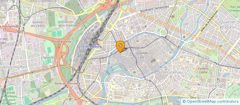 localisation de l'entreprise KLEIN & CO à STRASBOURG