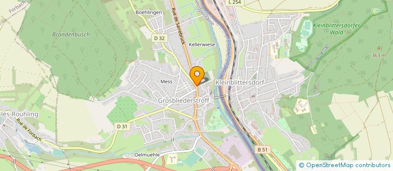 localisation de l'entreprise KLEIN EURL  GROSBLIEDERSTROFF