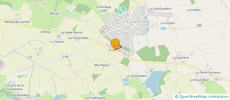 localisation de l'entreprise KLEIN IMMOBILIER à MONTAIGU-VENDEE
