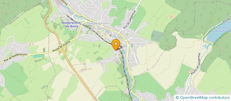 localisation de l'entreprise KLEIN MECANIQUE & CONCEPTION  UTTENHOFFEN