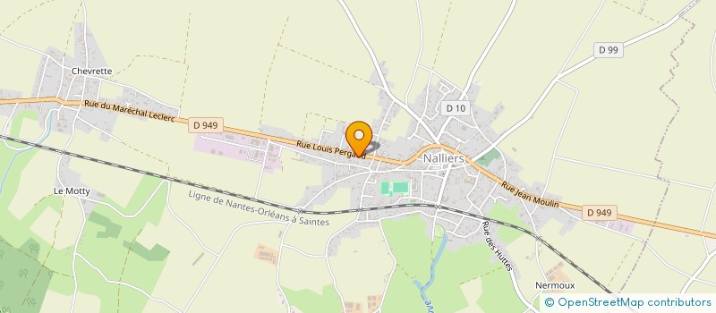 localisation de l'entreprise KLEIN RECUPERATION  NALLIERS