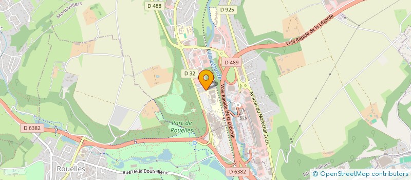 localisation de l'entreprise KLEIN UNION IMMOBILIERE  MONTIVILLIERS