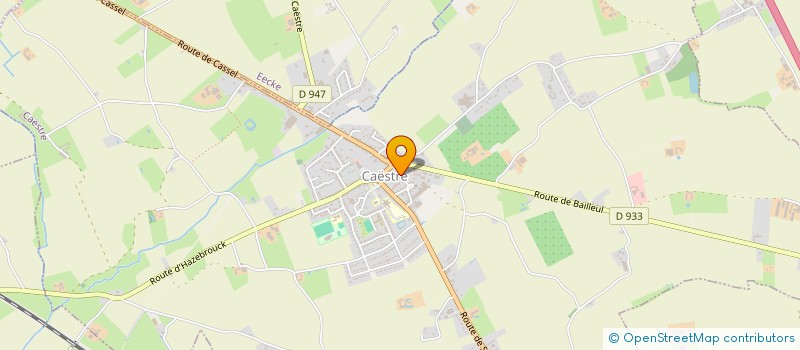 localisation de l'entreprise KLEINE-MOLEN  CAESTRE