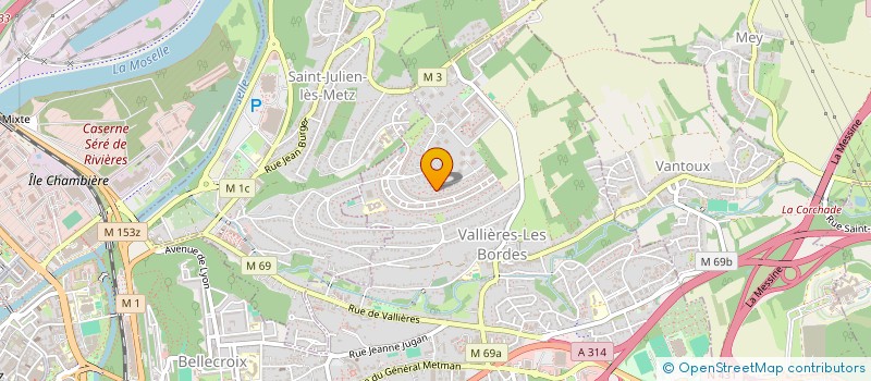 localisation de l'entreprise KLEINES INVEST  METZ